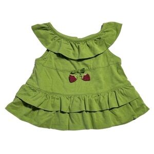 Gymboree strawberry tunic top/dress 6-12 months